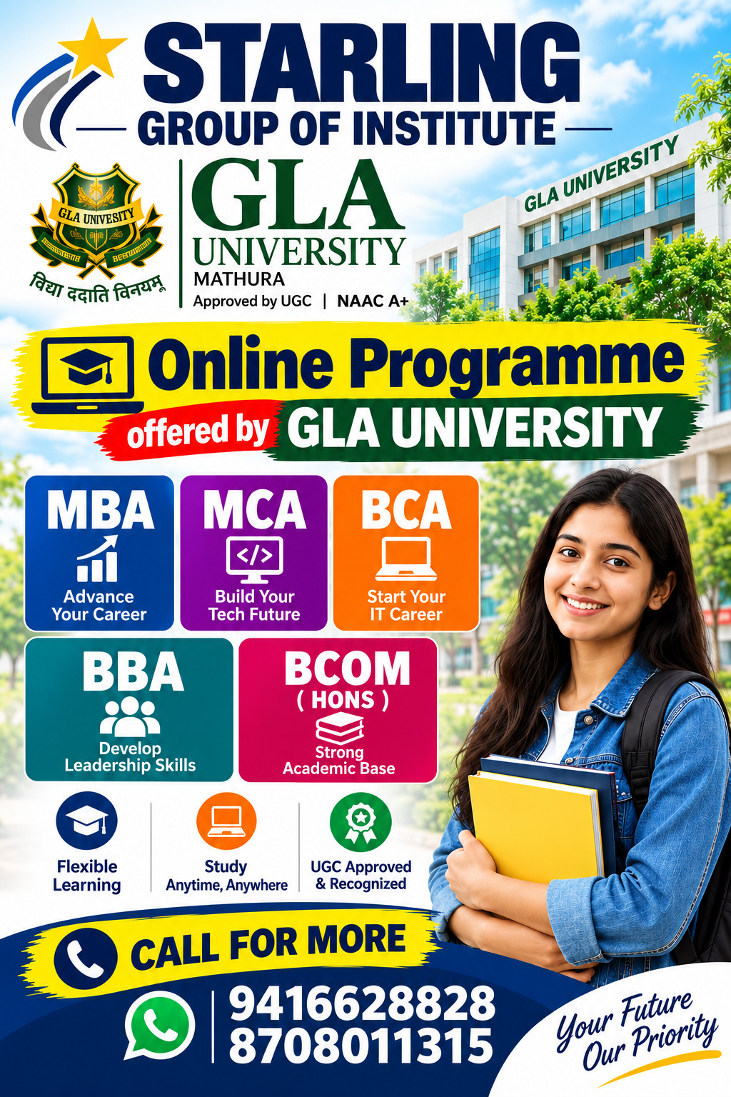 Starling Education & Computer Institute Poster - slider3